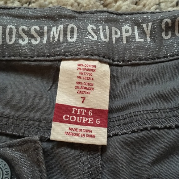 Metallic grey skinny jean pant - Picture 3 of 6